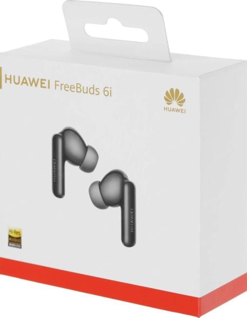 Наушники Huawei FreeBuds 6i Orca-T100  черный,  Bluetooth,  внутриканальные, [55037548]