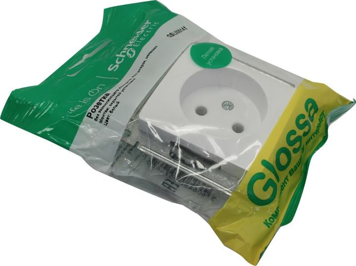 Schneider Electric Glossa <GSL000141>  Розетка (внут., белая)