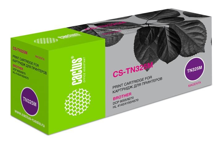 Картридж Cactus CS-TN325M Magenta  для Brother DCP-9055/9270/HL-4140/4150/4570