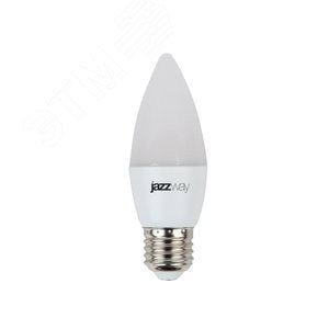 JazzWay 1027825-2 Лампа светодиодная LED 7Вт E27 530Лм 230V/50Hz теплый матовая  свеча SP (1027825-2)