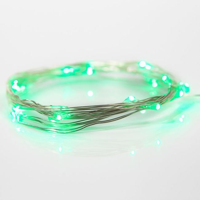 Гирлянда светодиодная "Роса", 2 м, 20 диодов, цвет зеленый Neon-Night