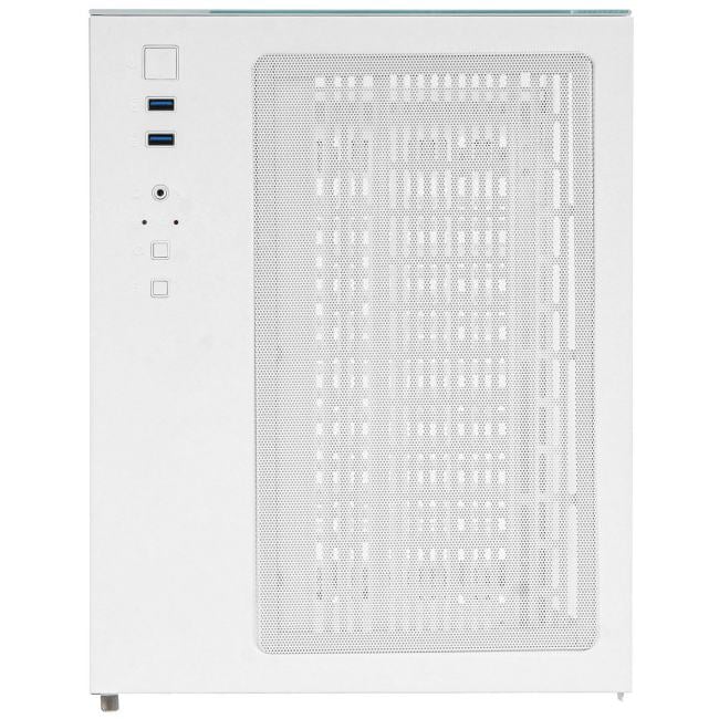 Корпус для ПК 1STPLAYER - MV5-TP, 2х2.5", 1х3.5", 2xUSB3.0, Mini Tower, без БП, цвет белый, MV5-TP-WH