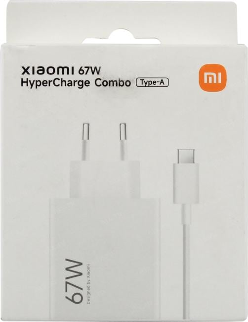Xiaomi <BHR9465EU> Зарядное устройство USB (Вых.DC5V,  67W, USB,кабель USB-C)