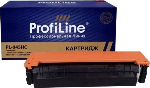 Картридж ProfiLine PL-045HC для принтеров Canon i-SENSYS LBP610C/LBP613/MF631/MF633/MF635  2200  копий  Cyan ProfiLine