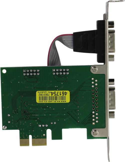 ExeGate EXE-307 (OEM) PCI-Ex1,  Multi  I/O,  2xCOM9M <EX283706RUS>