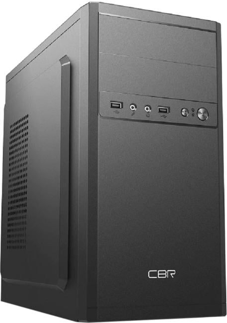 CBR Корпус mATX Minitower RD873, без БП, 2*USB 2.0, HD Audio+Mic, кабель питания 1.2м,  Black  [PCC-MATX-RD873-WPSU]