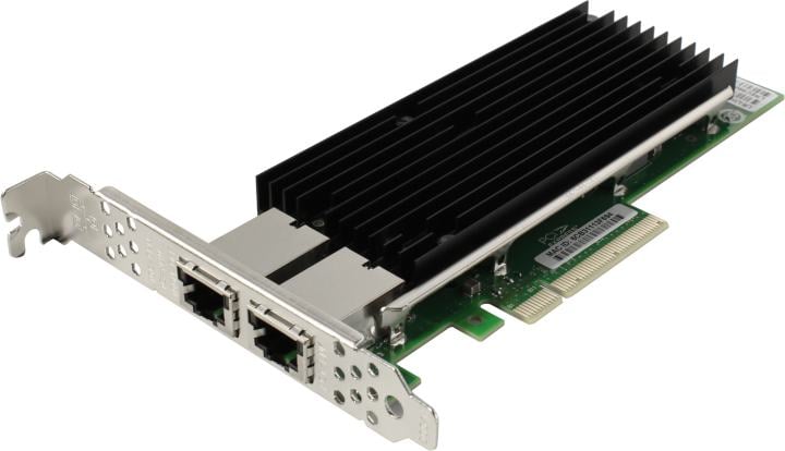 Сетевой адаптер LR-LINK LREC9802BT, PCIe 2.1 x8, 2×RJ45 10GbE, Intel X550