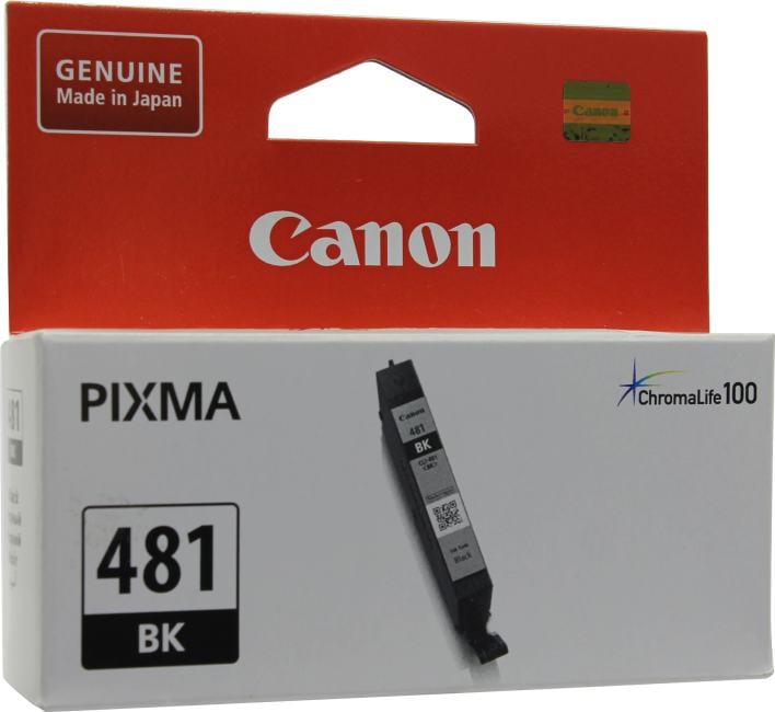 Чернильница Canon CLI-481BK Black  для Pixma TR7540/TR8540/TS6140/TS8140/TS9140