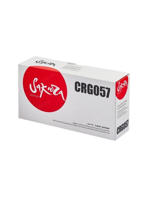 Картридж лазерный Sakura CRG057 для Canon i-SENSYS LBP228x, LBP226dw, LBP223dw, MF449x, MF446x, MF445dw, MF443dw, черный, 3100 к.