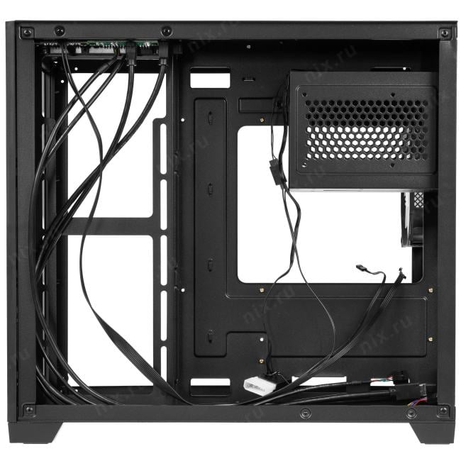Корпус Formula Crystal Z5 TG черный без БП mATX 6x120mm 1xUSB2.0  1xUSB3.0  audio  bott PSU