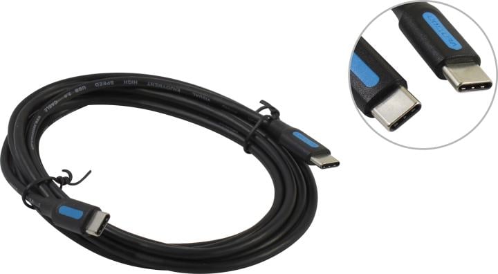 Vention <COSBH> Кабель  USB  2.0  USB-C-->USB-C 2м