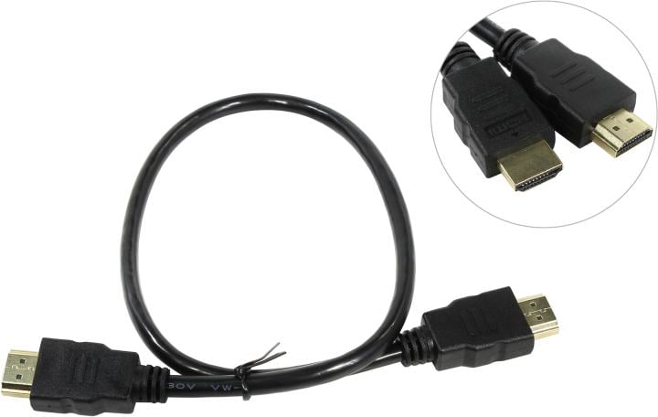 5Bites APC-200-005  Кабель HDMI / M-M / V2.0 / 4K / HIGH SPEED / ETHERNET / 3D / 0.5M