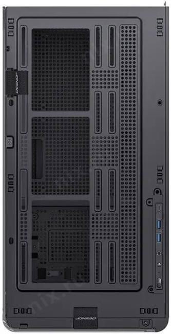 JONSBO D300 Black без БП, боковая панель из закаленного стекла,  mini-ITX, micro-ATX, черный
