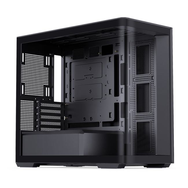 JONSBO D300 Black без БП, боковая панель из закаленного стекла,  mini-ITX, micro-ATX, черный