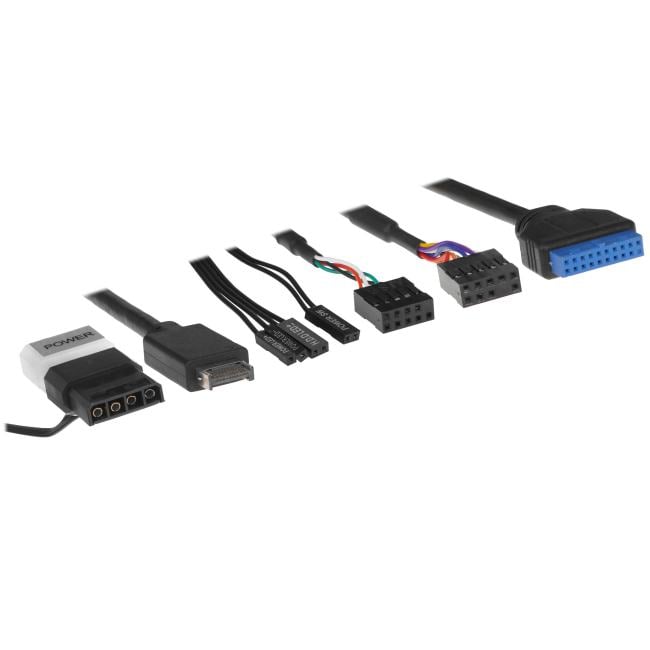 Корпус Formula Crystal Z5 TG черный без БП mATX 6x120mm 1xUSB2.0  1xUSB3.0  audio  bott PSU