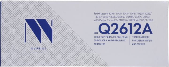 Картридж NV-Print аналог Q2612A для  HP LJ 1010/1012/1015