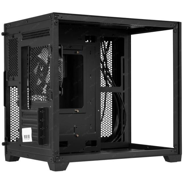 Корпус Formula Crystal Z5 TG черный без БП mATX 6x120mm 1xUSB2.0  1xUSB3.0  audio  bott PSU
