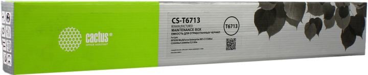Контейнер для отработанного тонера Cactus CS-T6713 для Epson WFEnterprise  WF-C20590/20750  (восстановлен  из б/у)