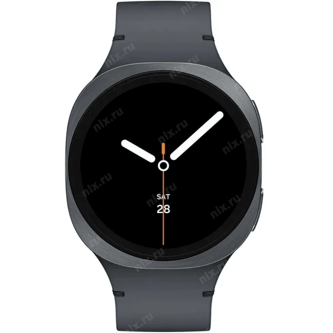 Смарт-часы Samsung Galaxy Watch 8 LTE 40мм 1.34" Super AMOLED корп.графитовый  рем.графитовый  (SM-L325FDAACAU)