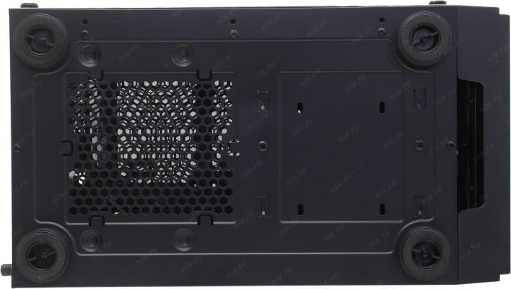Miditower 1STPLAYER FIREBASE X4-M <X4-M-BK-2F1P-1F1> Black  ATX без БП