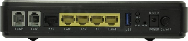 D-Link <DVG-N5402SP /2S1U/C1B> VoIP Wireless Router (4UTP 100Mbps, 802.11b/g/n, 1WAN,  2xFXS, USB, 300Mbps)