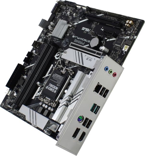 ASUS PRIME B760M-PLUS (RTL) LGA1700 <B760> 2xPCI-E HDMI+DP  2.5GbLAN  SATA  MicroATX 4DDR5