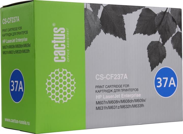 Картридж лазерный Cactus CS-CF237A CF237A черный (11000стр.) для HP LJ M607n/M608n/M608dn/M609x/M631h/M631z/M632h