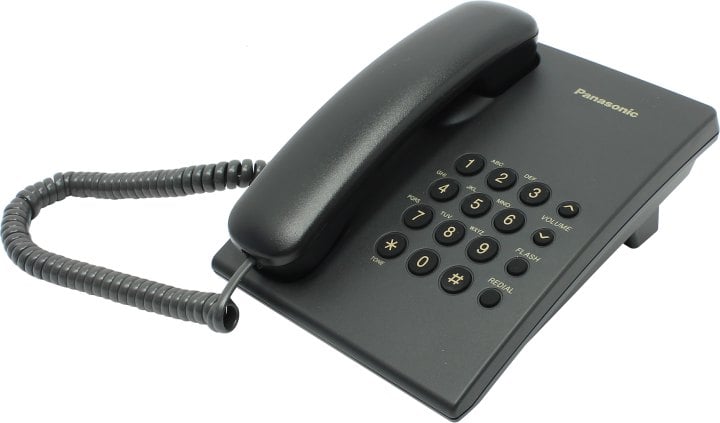 Panasonic  KX-TS2350RUB <Black> телефон
