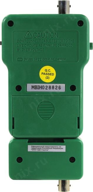 MASTECH <MS6810> LAN тестер для BNC, RJ-45  (Rexant  13-1222)