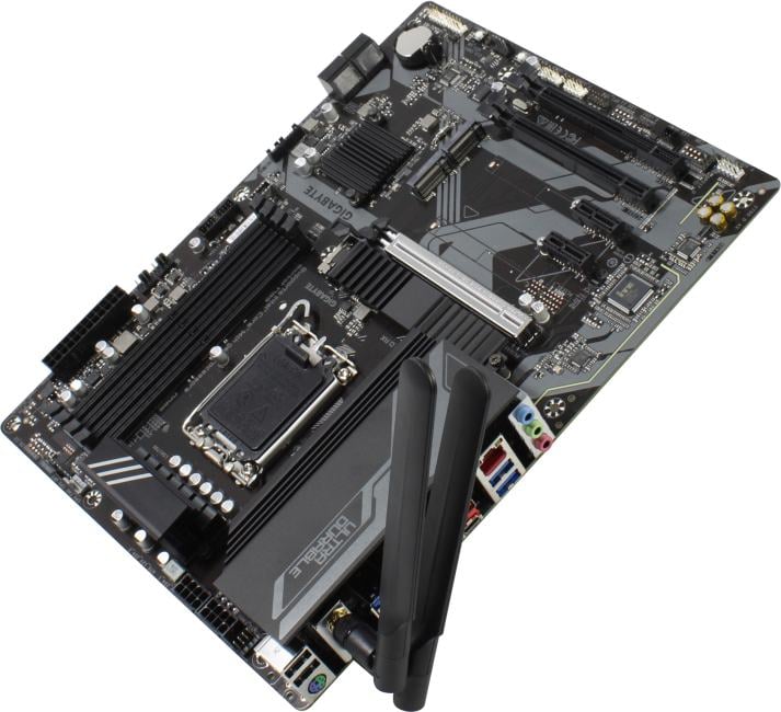 GIGABYTE Z790 D AX (RTL) LGA1700 <Z790> 3xPCI-E HDMI+DP 2.5GbLAN+WiFi  SATA ATX 4DDR5