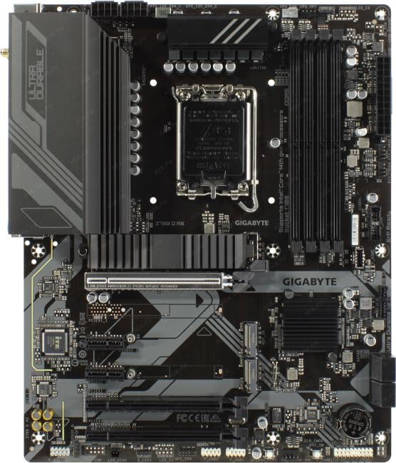 GIGABYTE Z790 D AX (RTL) LGA1700 <Z790> 3xPCI-E HDMI+DP 2.5GbLAN+WiFi  SATA ATX 4DDR5