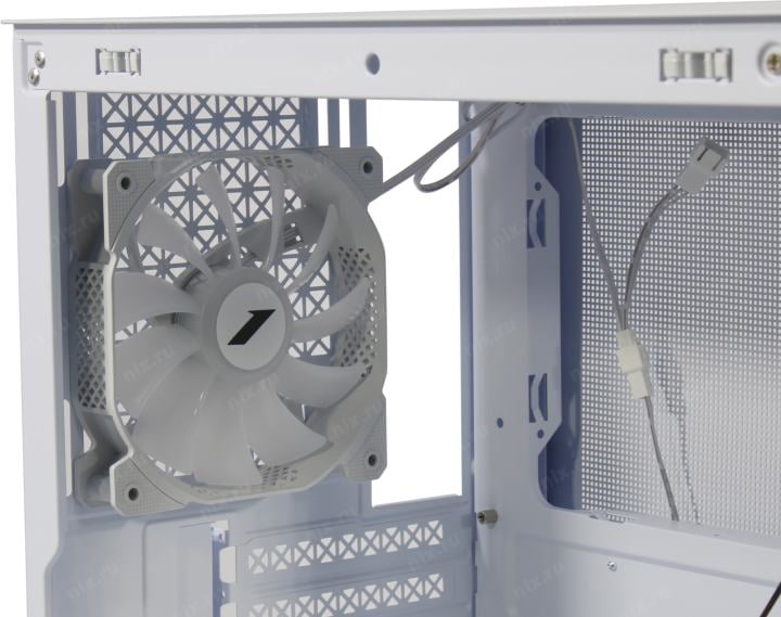 Miditower 1STPLAYER MIKU Mi7-A < Mi7-A-WH-2F1R-W-1F1-W> White ATX  без  БП