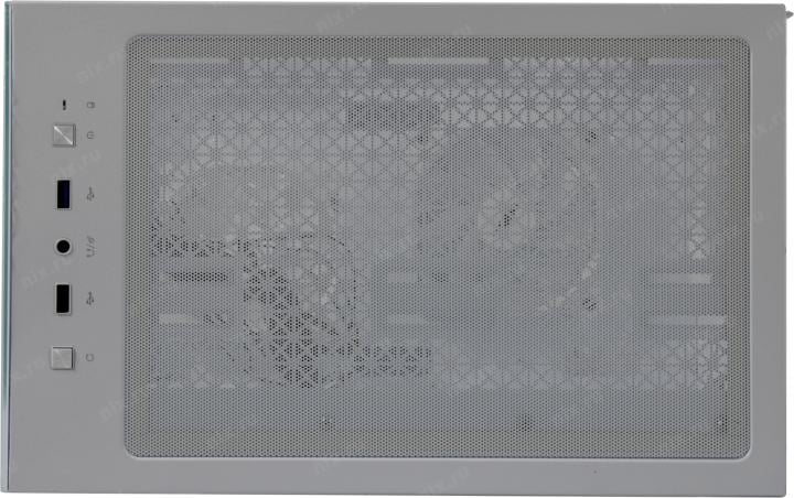 Miditower 1STPLAYER MIKU Mi7-A < Mi7-A-WH-2F1R-W-1F1-W> White ATX  без  БП