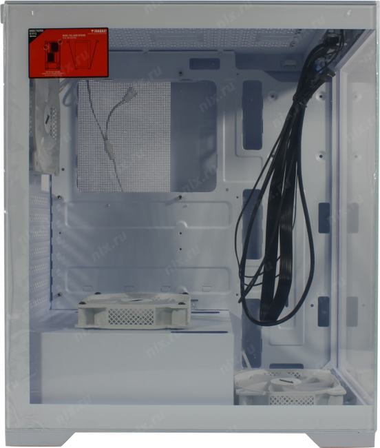 Miditower 1STPLAYER MIKU Mi7-A < Mi7-A-WH-2F1R-W-1F1-W> White ATX  без  БП