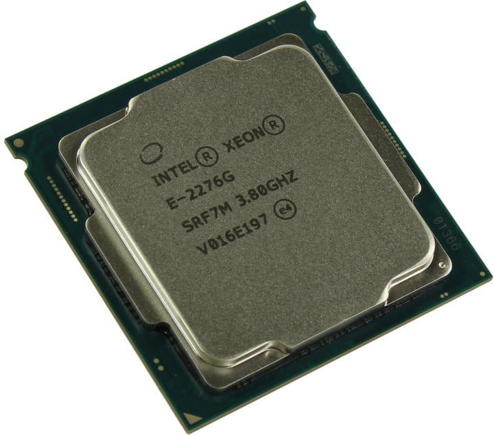 CPU Intel Xeon E-2276G      3.8 GHz/6core/SVGA UHD  Graphics  P630/1.5+12Mb/80W/8  GT/s LGA1151