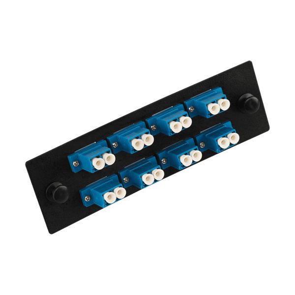 LAN-APM-8x2LC/OM2 Адаптерная панель для кроссов LAN-FOBM с 8  дуплексными адаптерами LC/OM2