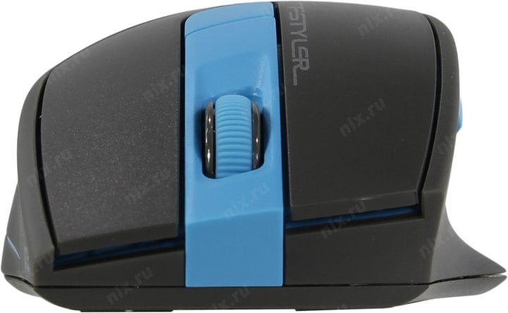 A4Tech FSTYLER Wireless Optical Mouse <FG30  Blue>  (RTL)  USB 6btn+Roll