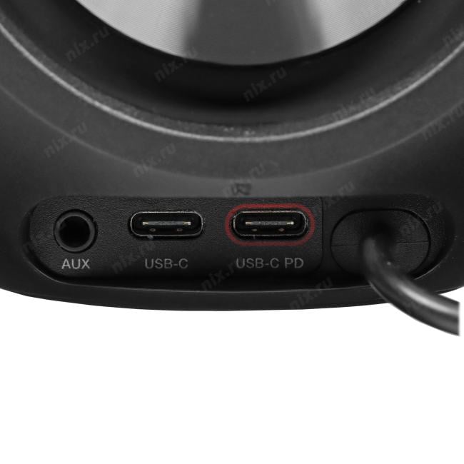 51MF1715AA000 Колонки Creative Pebble X 2.0 черный 30Вт  BT  портативные