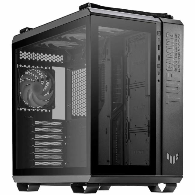 Miditower ASUS TUF GAMING <GT502 PLUS> Black  ATX  без  БП <90DC0090-B19010>