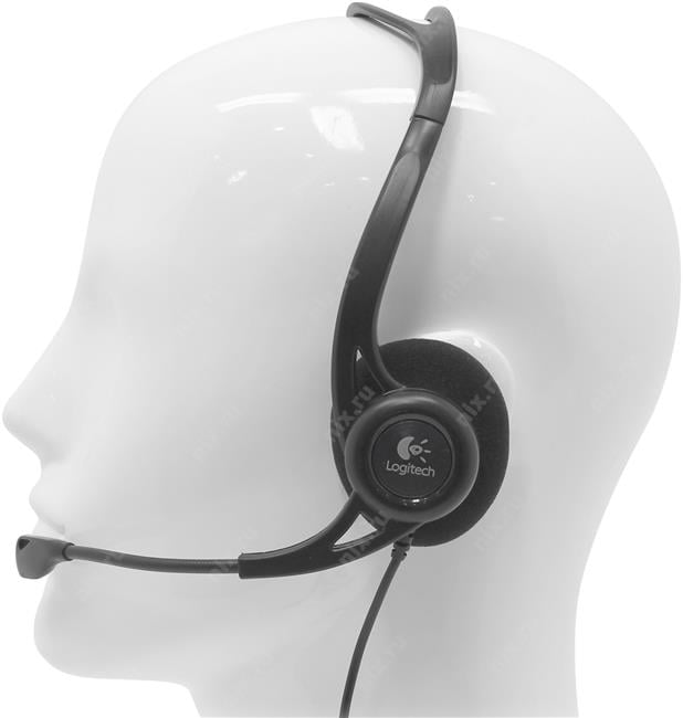 Logitech PC Headset 960 USB (наушники с микрофоном,  с рег.громкости) <981-000100>
