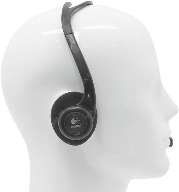 Logitech PC Headset 960 USB (наушники с микрофоном,  с рег.громкости) <981-000100>