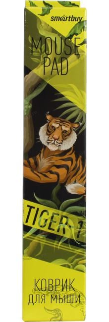 Коврик для мыши Smartbuy Tiger-1 M-size, принт (SBMP-TGR-01)