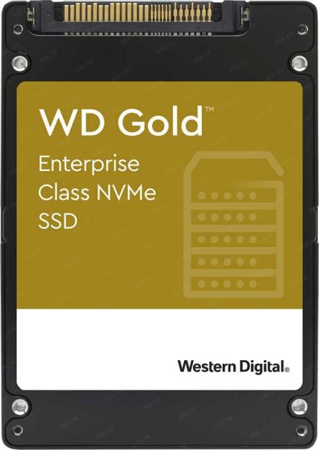 SSD 3.84 Tb U.2  WD  Gold  <WDS384T1D0D> 2.5"