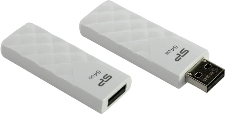 Silicon Power Ultima U03 <SP064GBUF2U03V1W> USB2.0 Flash  Drive 64Gb (RTL)