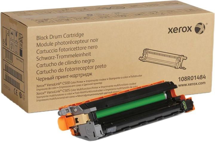 Барабан XEROX 108R01484 черный,black (40000 стр) для XEROXVersaLink C500/C505 (Channels)