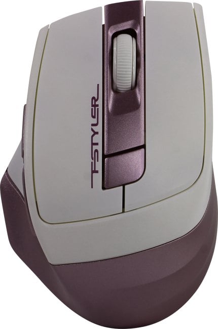 Мышь A4Tech Fstyler FG35 розовый/белый оптическая 2000dpi беспров. USB 5but (FG35 PINK)