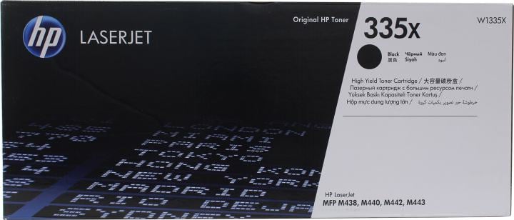 (Спец. цена) Оригинальный лазерный картридж HP 335X (W1335X) для принтера HP LJ MFP M438n, черный, 13700 стр.