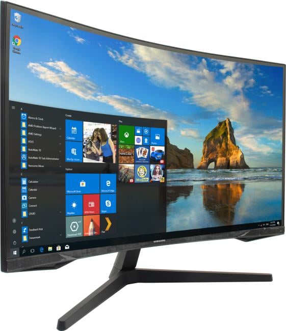 31.5" ЖК монитор Samsung Odyssey G5 S32CG550EI (Curved LCD,  2560x1440, HDMI, DP)