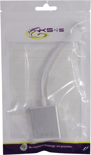 KS-is <KS-363> Кабель-адаптер USB-C  -> HDMI (F)
