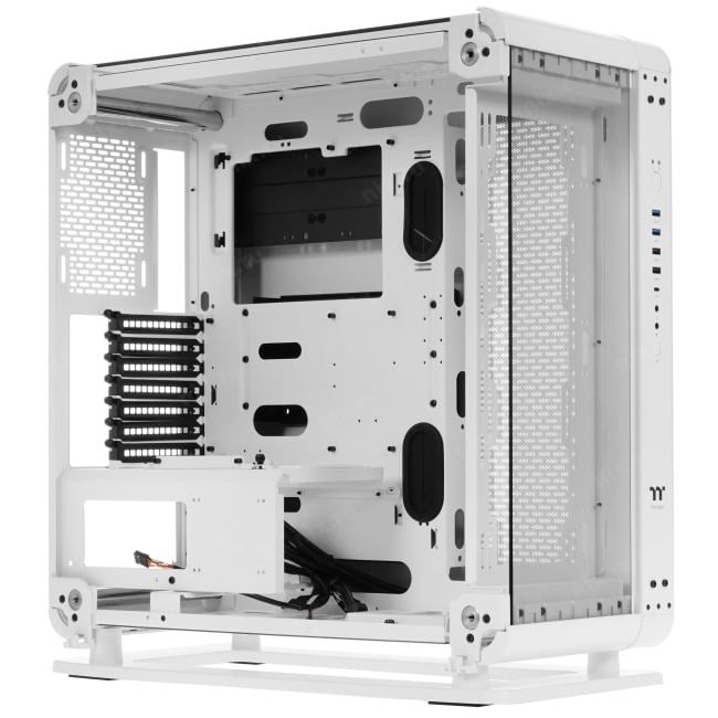 Корпус Thermaltake Core P6 TG CA-1V2-00M6WN-00, ATX, белый, без БП
